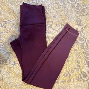 Lululemon ombré Purple Leggings